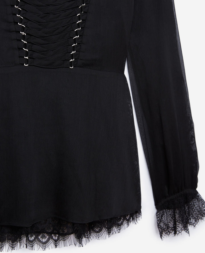 Top Noir - Taille L/40