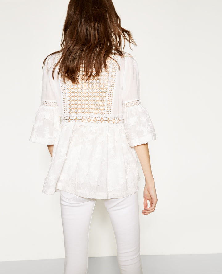 Top Blanc - Taille XS/34