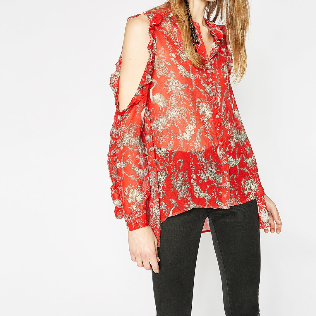 Top Rouge - Taille S/36