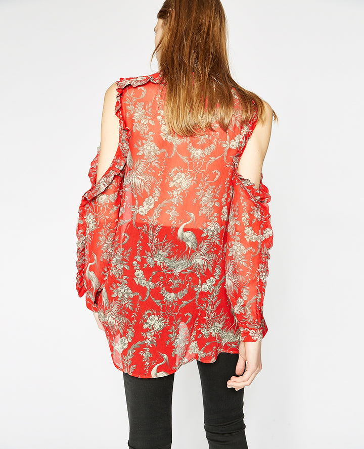 Top Rouge - Taille S/36