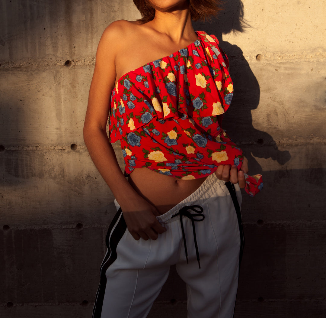 Top Rouge - Taille S/36