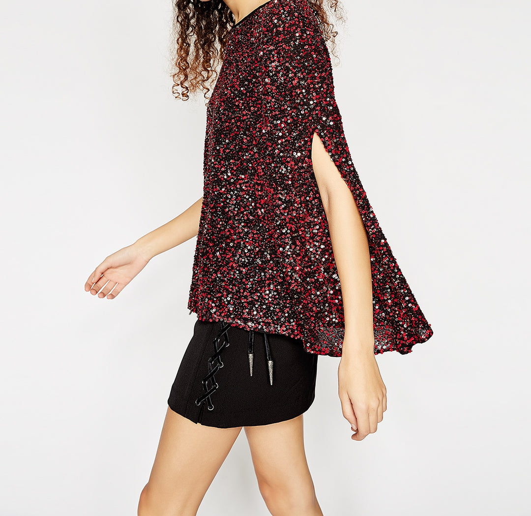 Top Rouge - Taille S/36