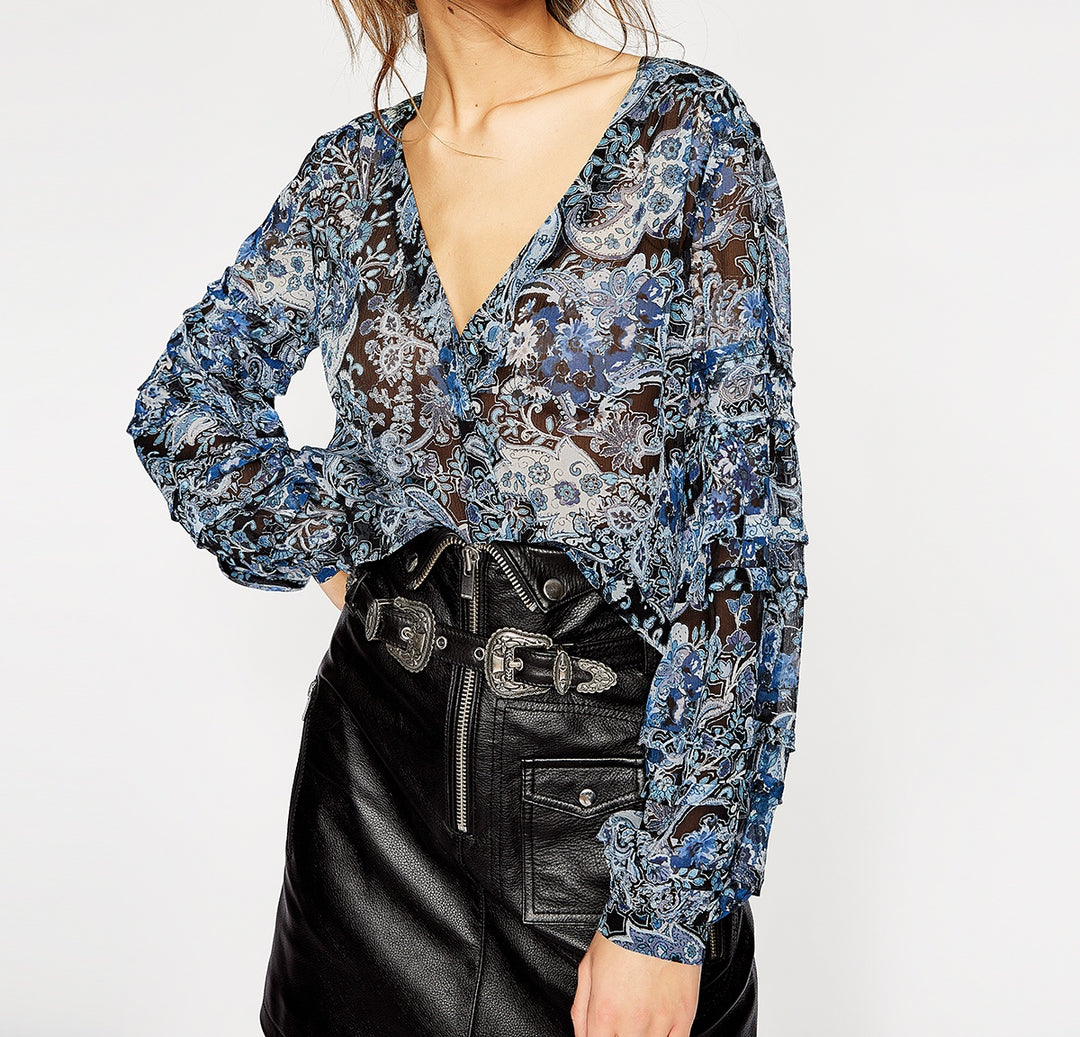 Top Bleu - Taille M/38