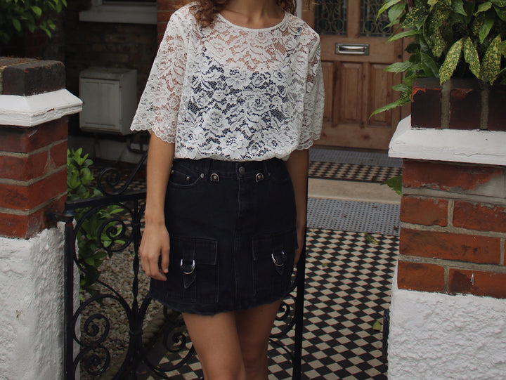 Top Beige - Taille M/38