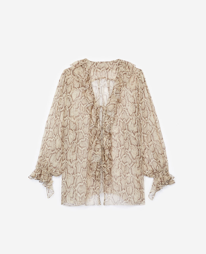 Top Beige - Taille S/36