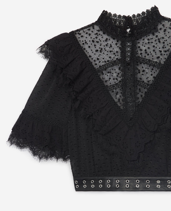 Top Noir - Taille L/40