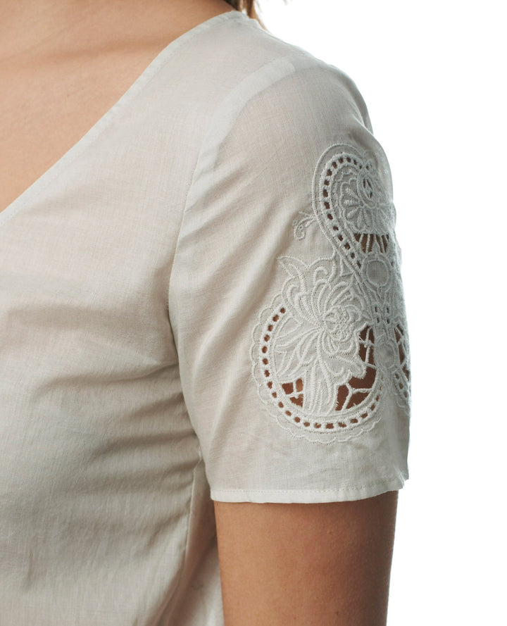 Top Beige - Taille XS/34