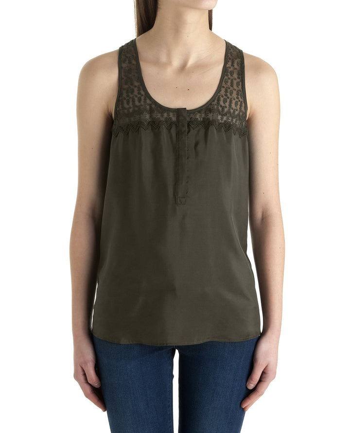 Top Vert - Taille L/40