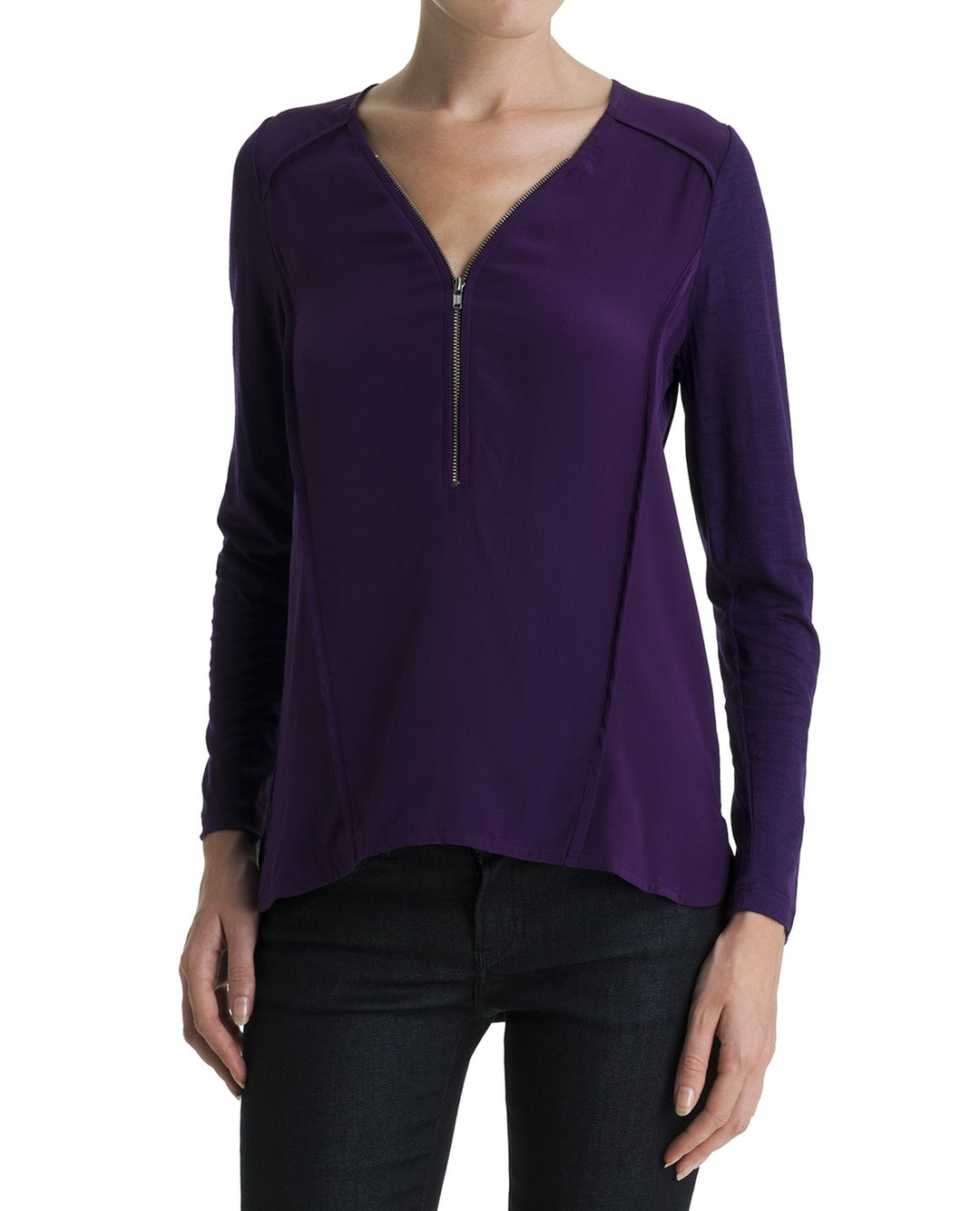 Pull Violet - Taille XS/34