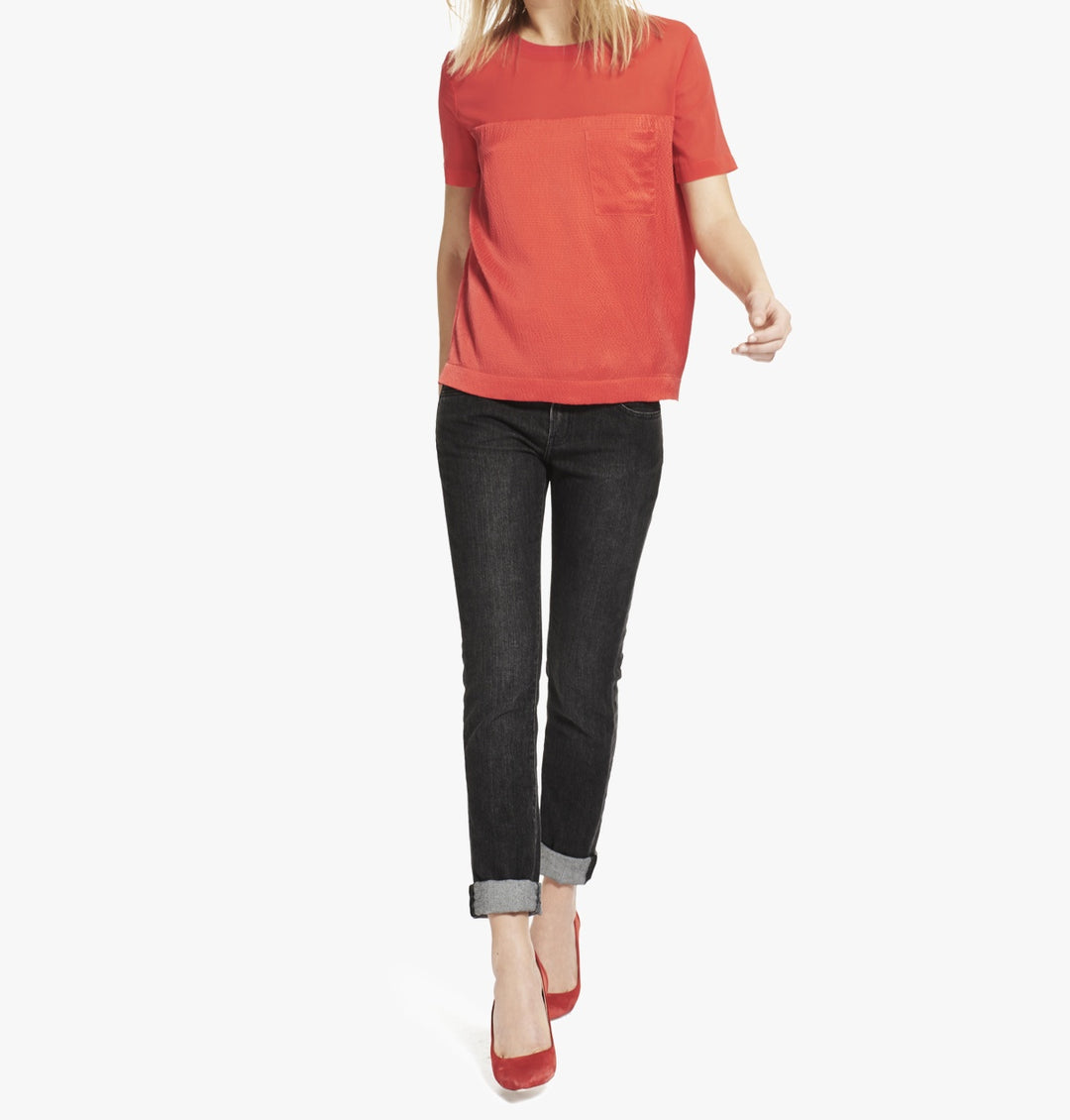 Top Rouge - Taille S/36
