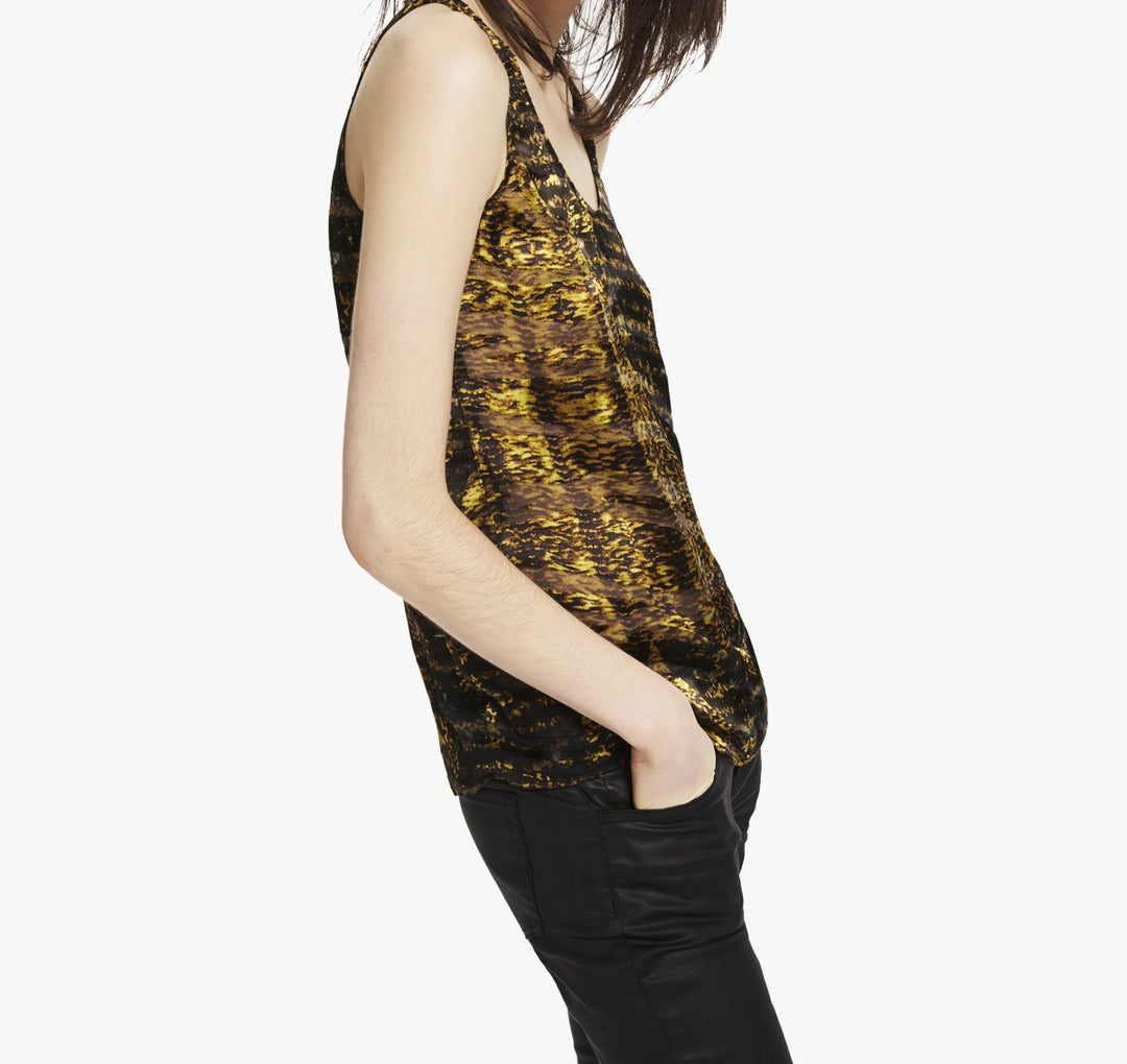 Top Jaune - Taille S/36