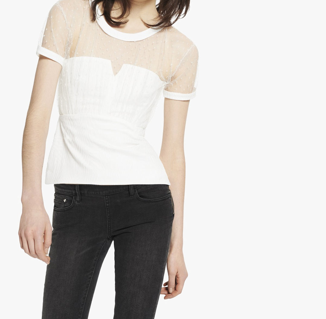 Top Beige - Taille XS/34