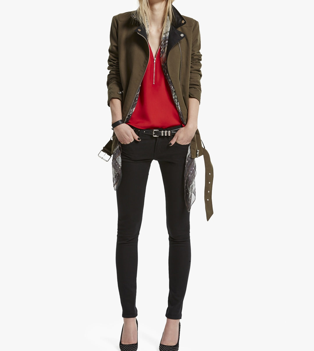 Top Rouge - Taille XS/34