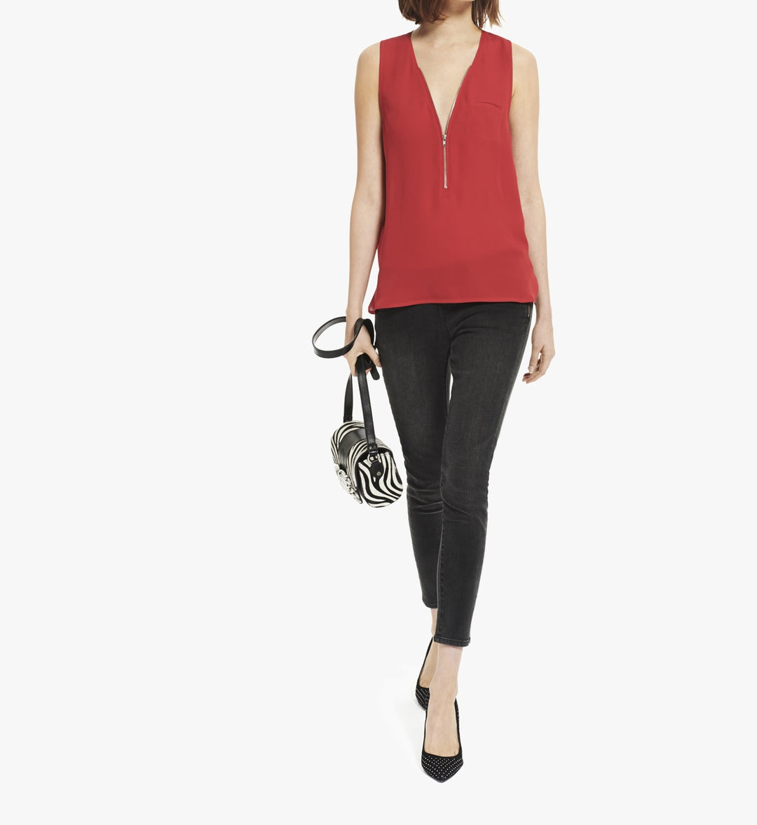 Top Rouge - Taille S/36