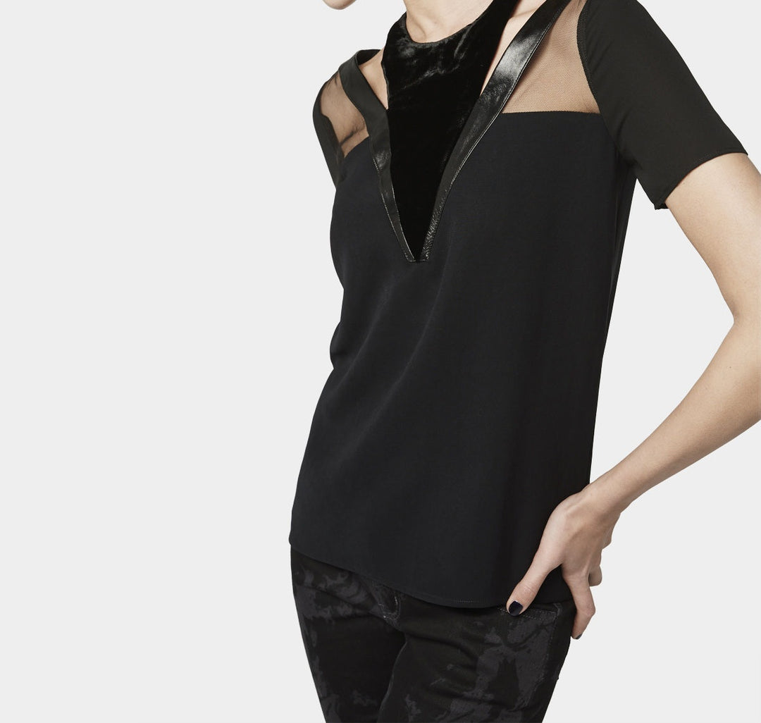 Top Noir - Taille S/36