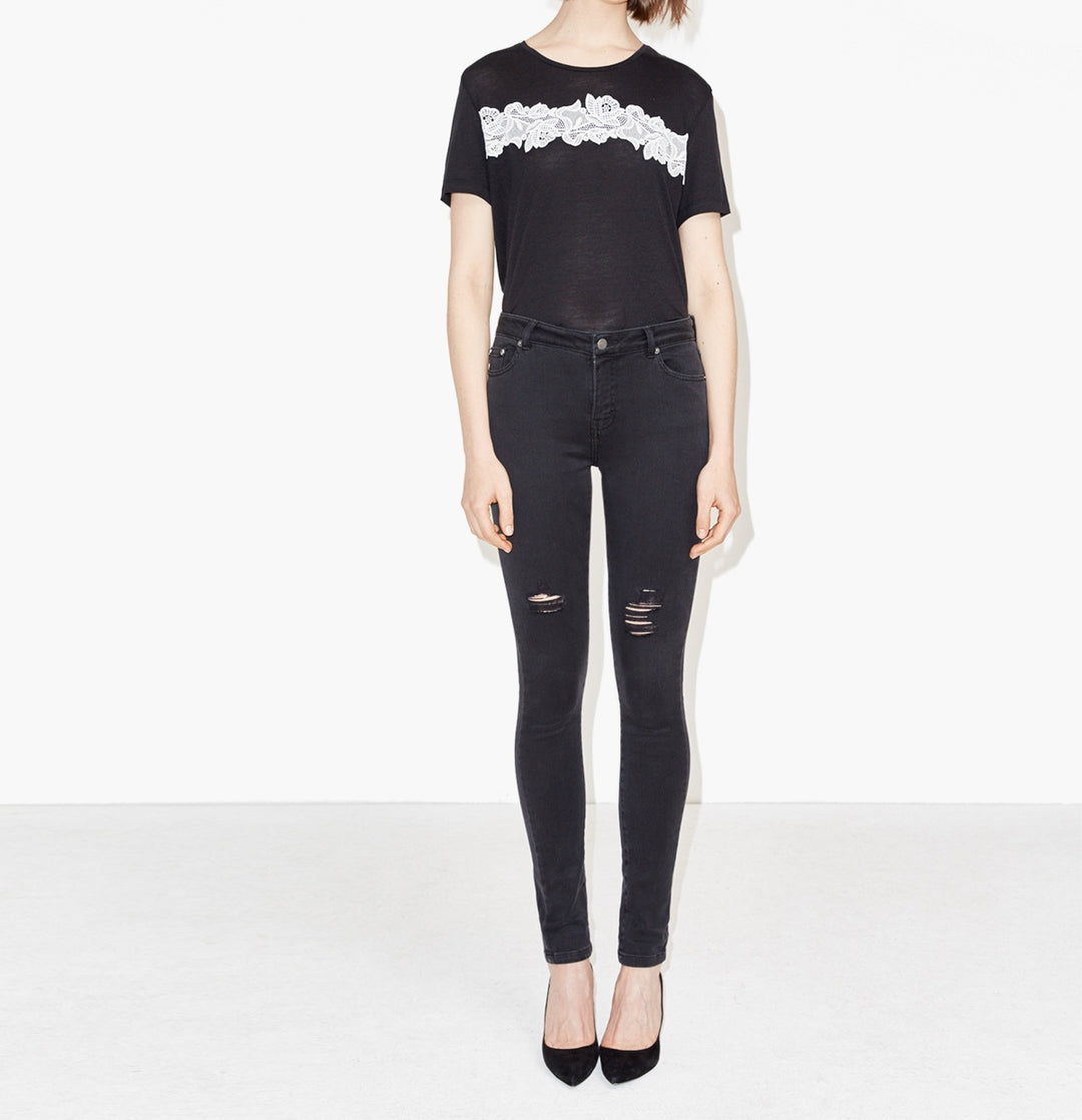 Tee-shirt Noir - Taille XS/34