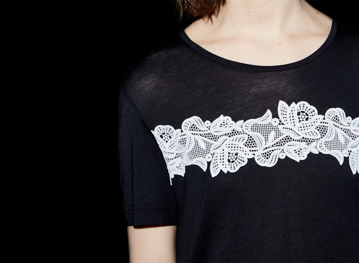 Tee-shirt Noir - Taille XS/34