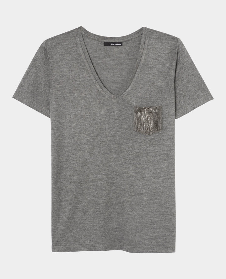 Pull Gris - Taille L/40