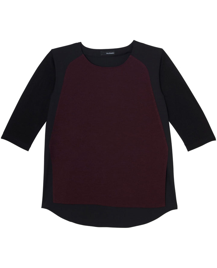 Pull Bordeaux - Taille S/36