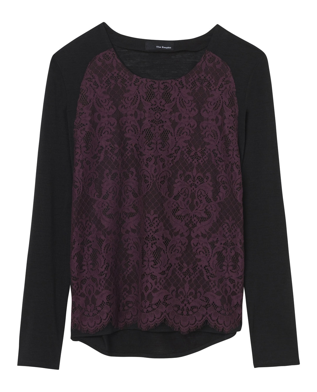 Pull Bordeaux - Taille S/36
