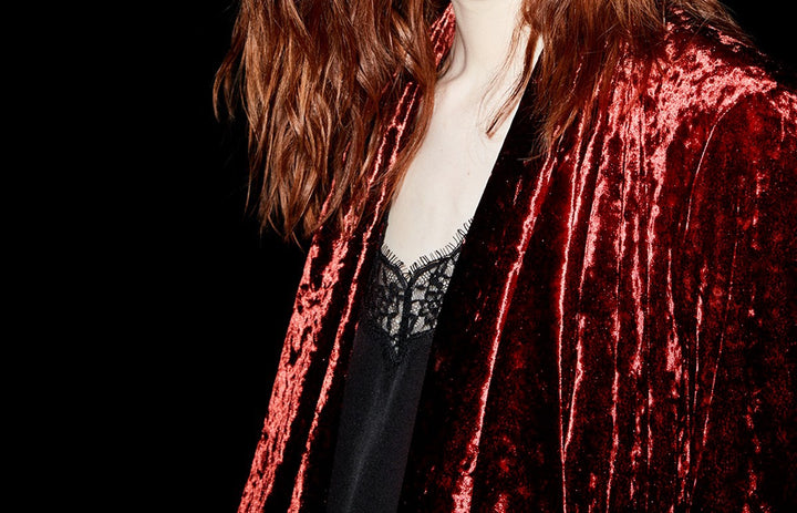 Blazer Bordeaux - Taille XS/34