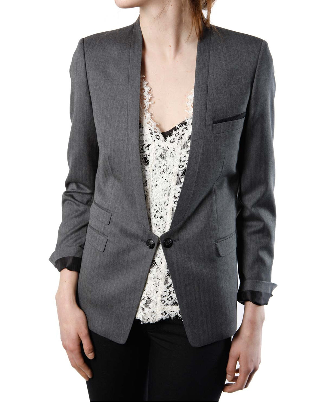 Blazer Gris - Taille S/36