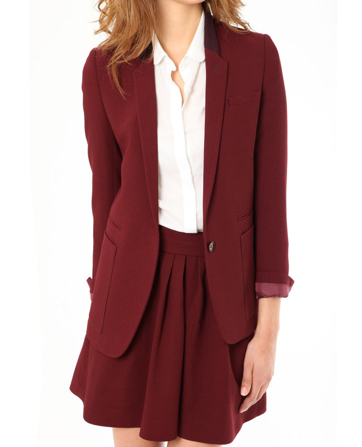 Blazer Bordeaux - Taille S/36