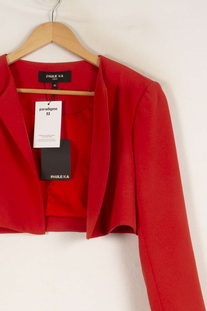 Veste rouge - Taille XL/42 de la marque Paule Ka | GLD0021 - Vendu par Paradigme - Image 2