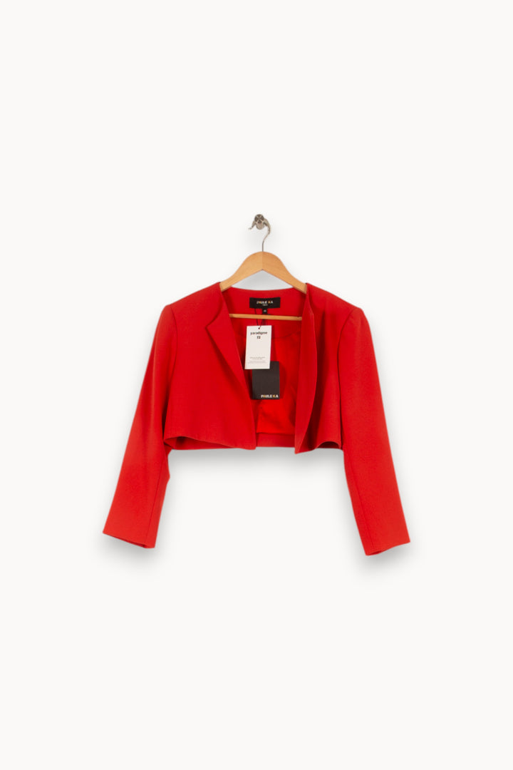 Veste rouge - Taille XL/42 de la marque Paule Ka | GLD0021 - Vendu par Paradigme - Image 1