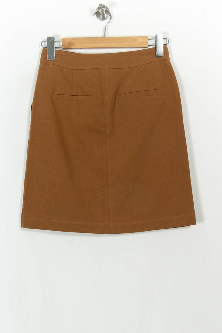 Jupe marron - Taille S/36 de la marque Ekyog | GLD0022 - Vendu par Paradigme - Image 4