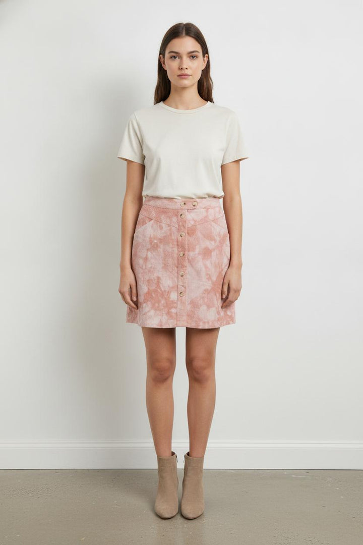 Jupe rose - Taille M/38 de la marque FRNCH | GLD0027 - Vendu par Paradigme - Image 1