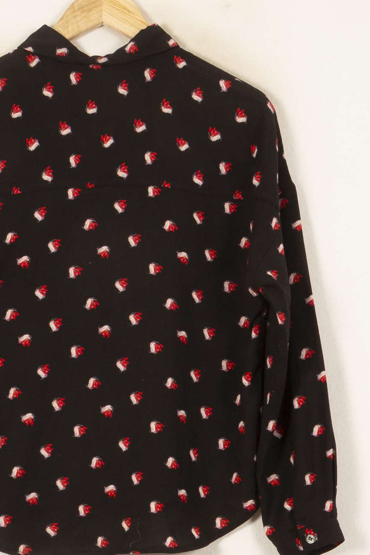 Chemise Noire et Rouge - Taille S/36 de la marque FRNCH | GLD0037 - Vendu par Paradigme - Image 3