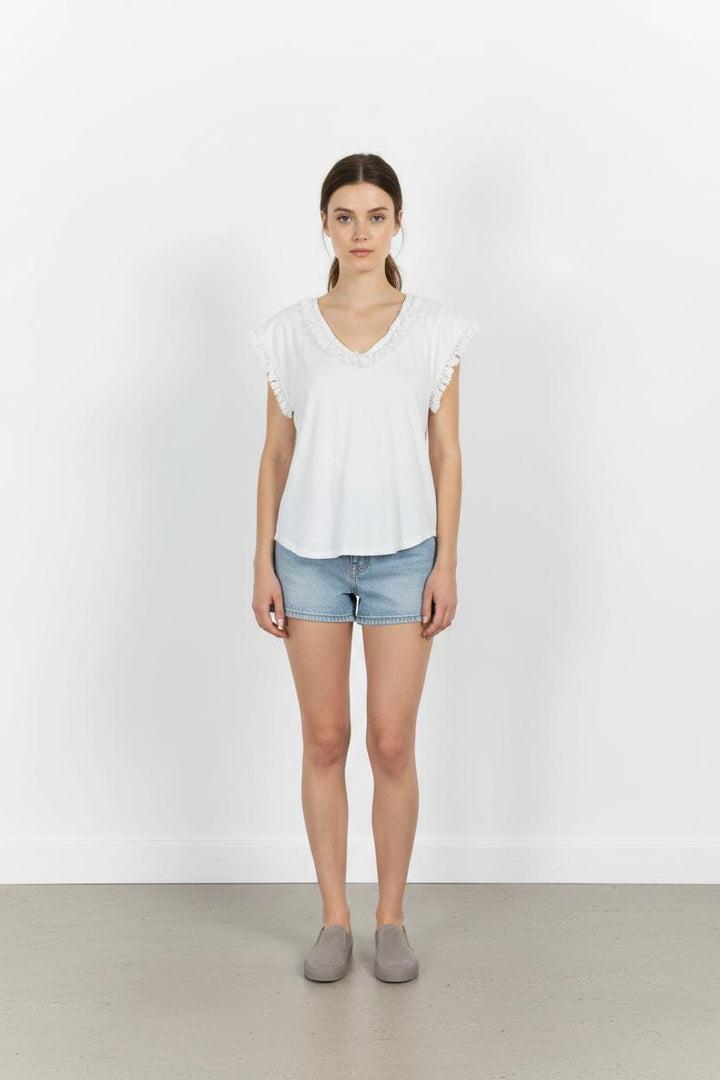 Tee-shirt Blanc - Taille M/38 de la marque ZAPA | GLD0039 - Vendu par Paradigme - Image 1
