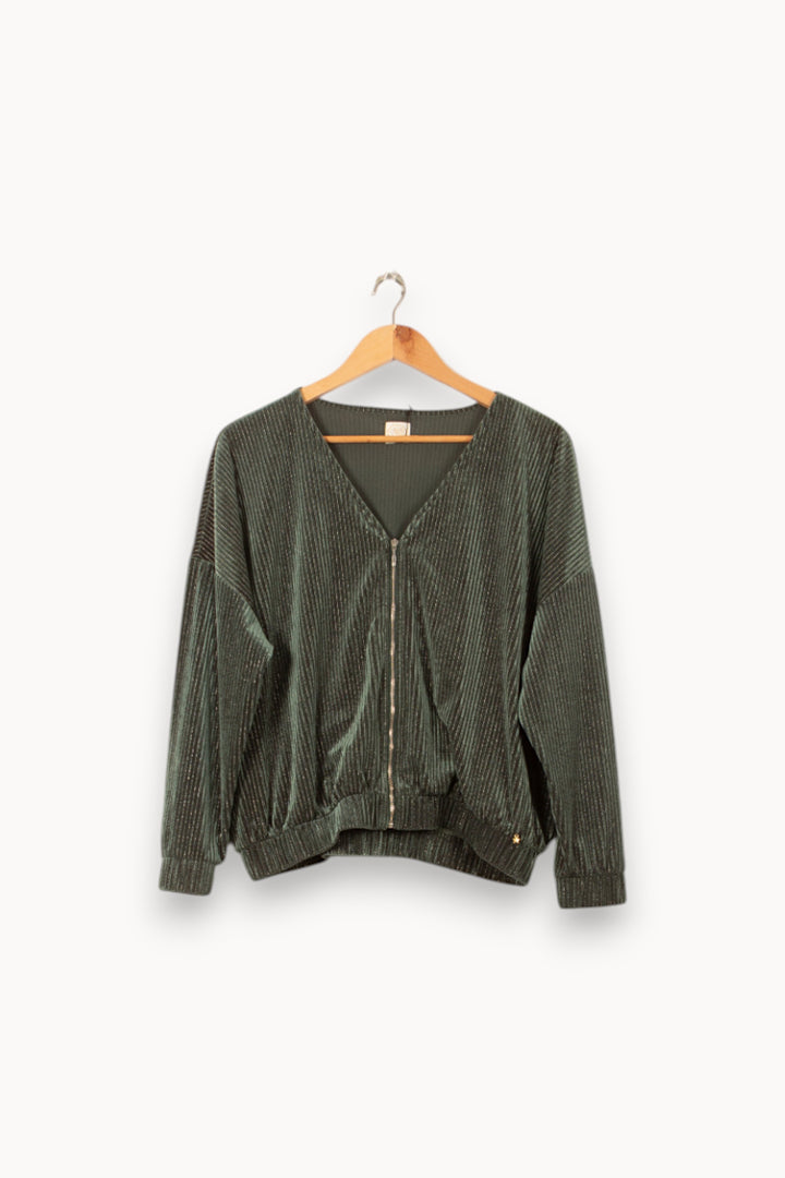 Gilet Vert - Taille M/38 de la marque Des petits hauts | GLD0044 - Vendu par Paradigme - Image 2