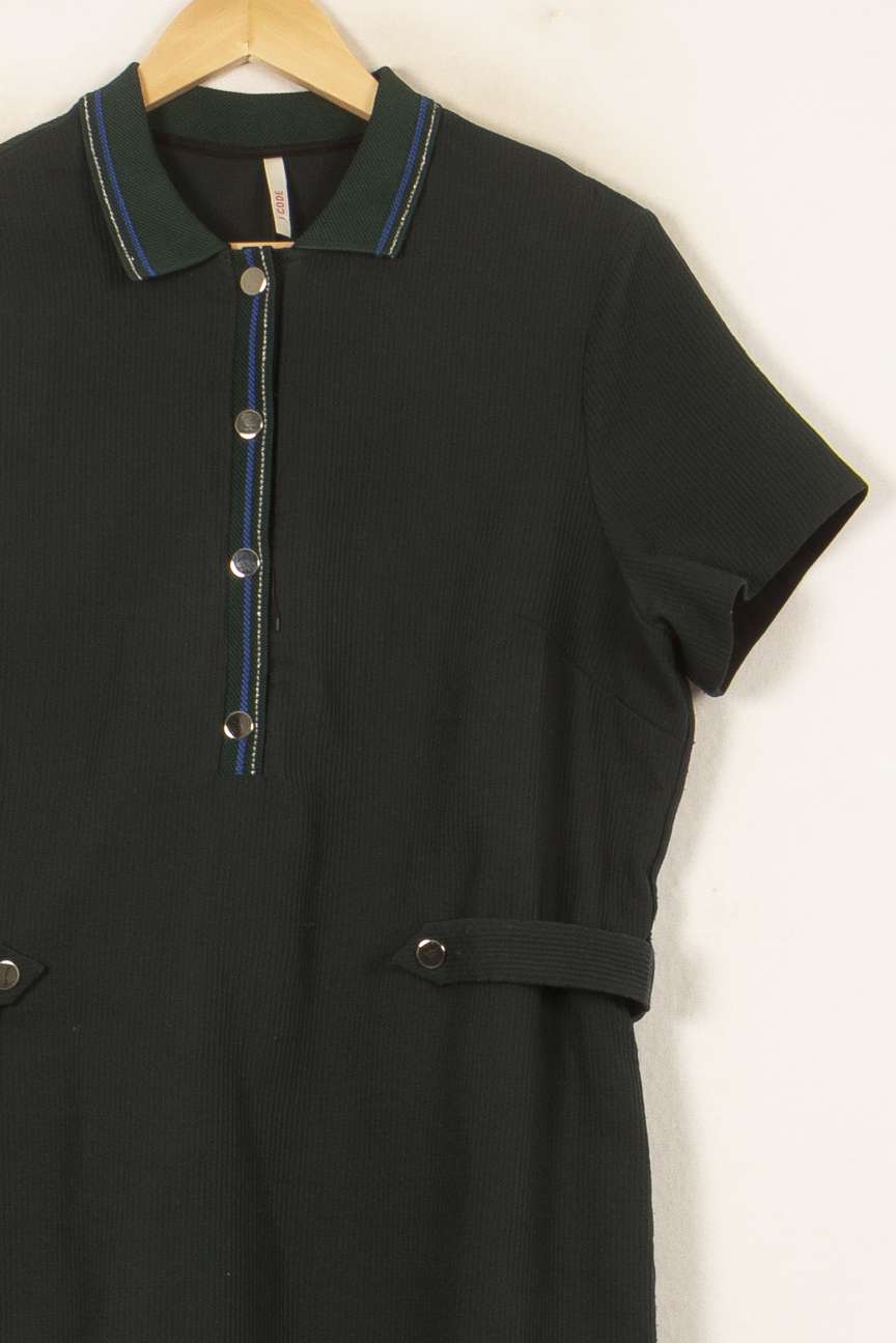 Robe Chemise Verte - Taille XXL/44 de la marque I.Code | GLD0045 - Vendu par Paradigme - Image 3