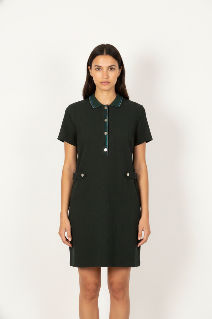 Robe Chemise Verte - Taille XXL/44