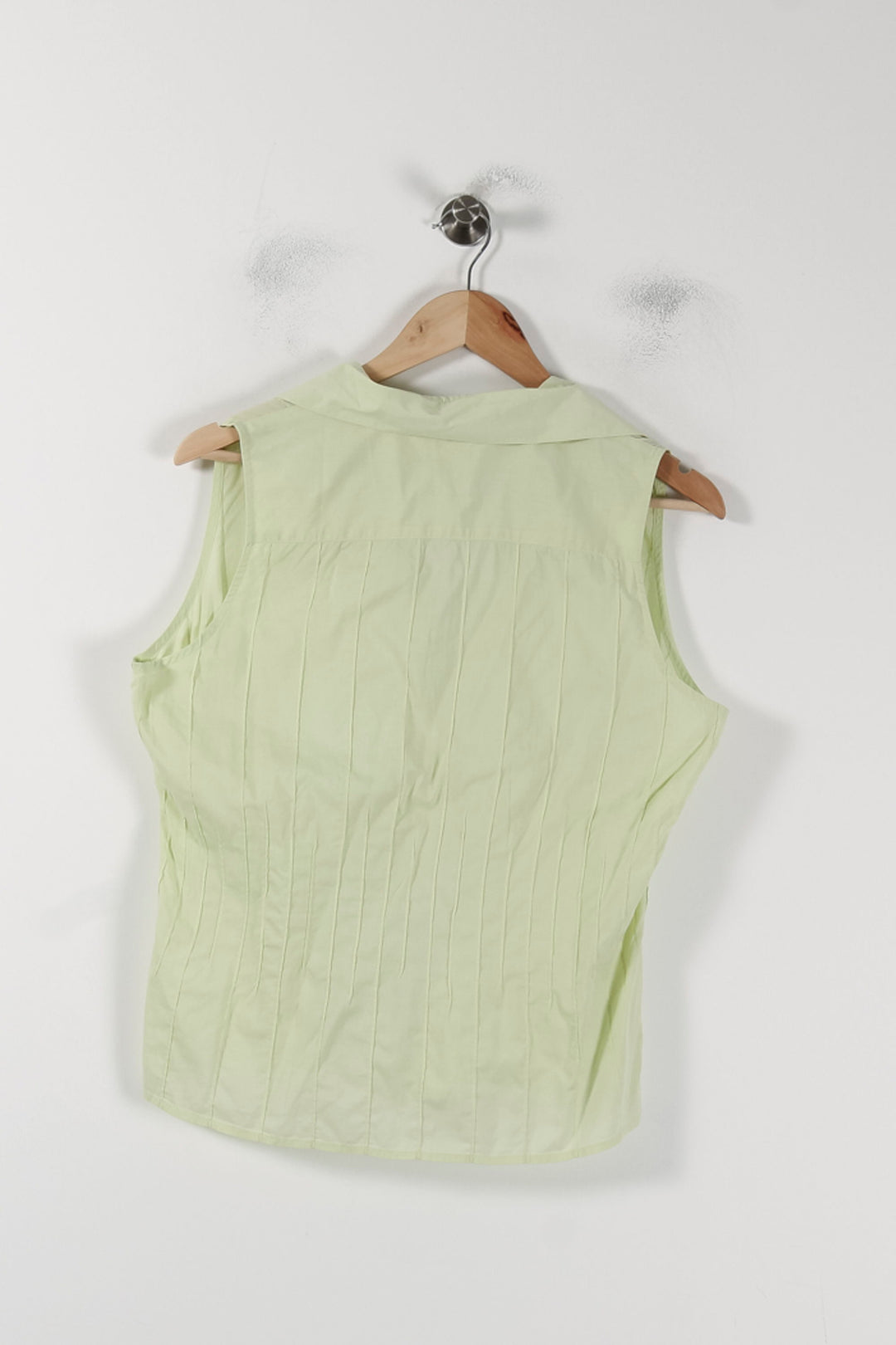 Blouse Sans Manches Verte - Taille XXL/44 de la marque Caroll | GLD0049 - Vendu par Paradigme - Image 4
