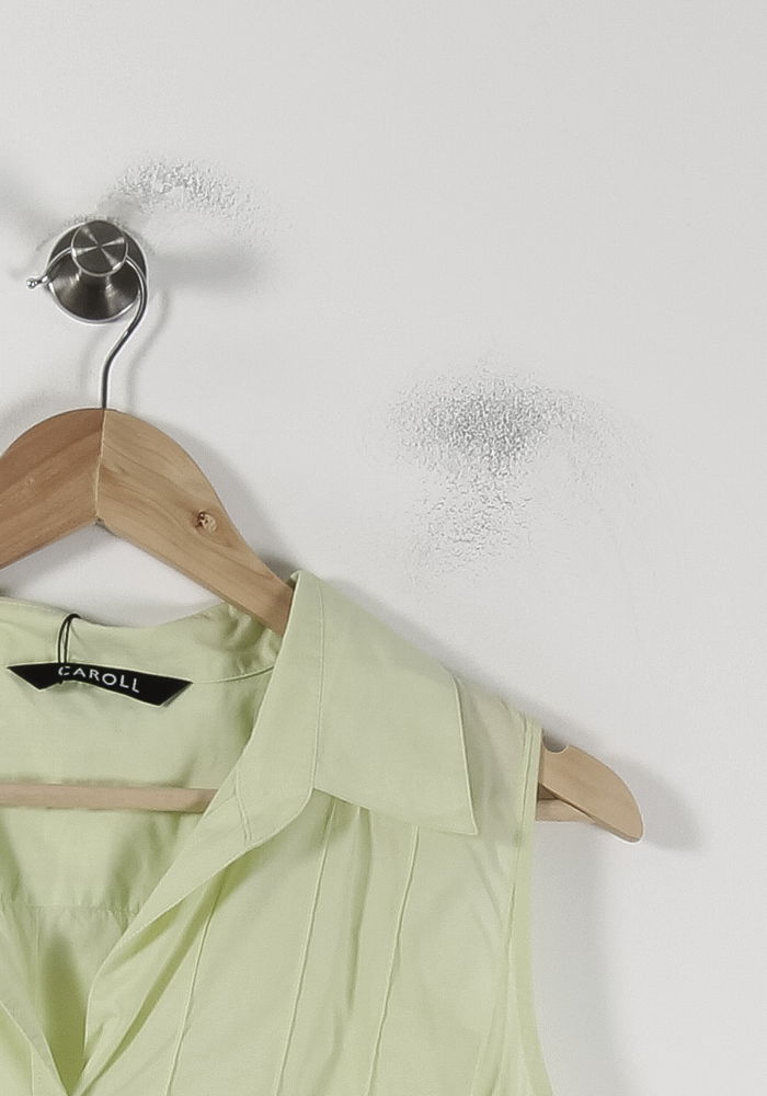 Blouse Sans Manches Verte - Taille XXL/44 de la marque Caroll | GLD0049 - Vendu par Paradigme - Image 3