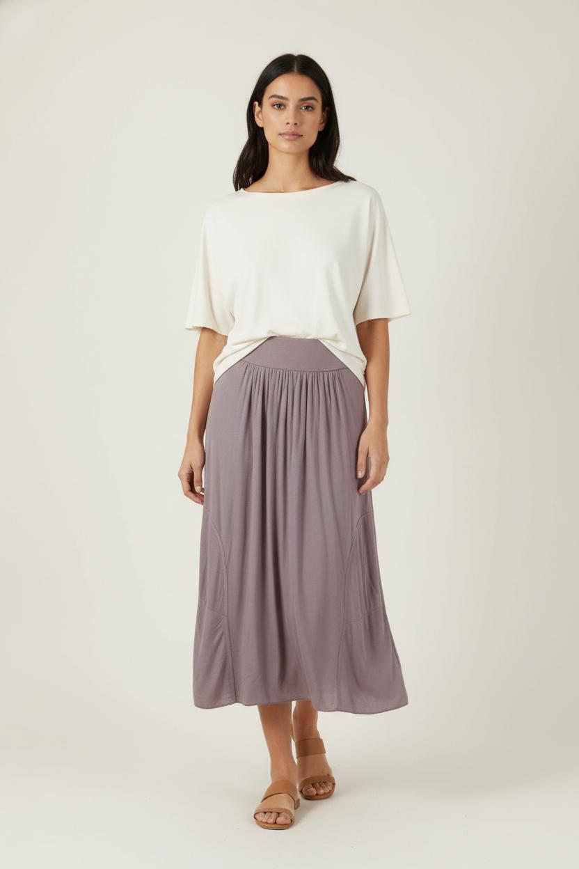 Jupe Midi Violette - Taille M/38 de la marque Zadig&Voltaire | GLD0051 - Vendu par Paradigme - Image 1