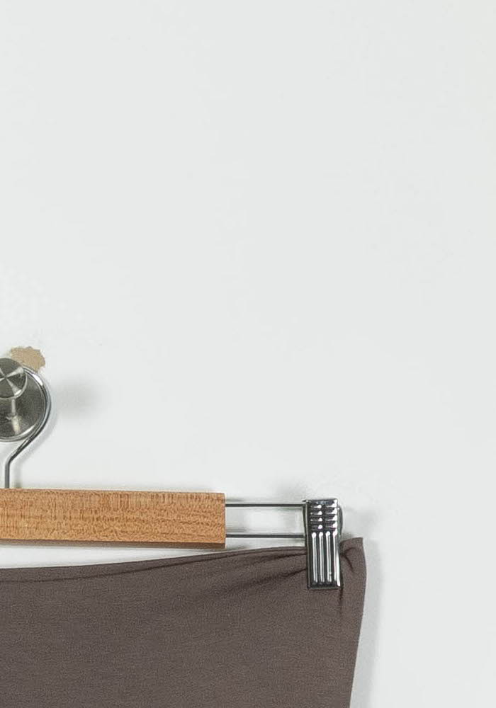 Jupe Longue Marron - Taille L/40 de la marque La Fée Maraboutée | GLD0052 - Vendu par Paradigme - Image 3