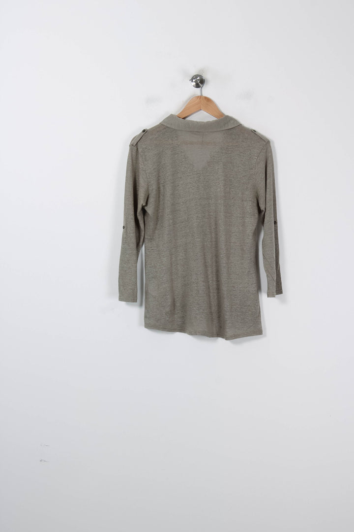 Chemise Verte - Taille M/38 de la marque Gerard Darel | GLLIM0026 - Vendu par Paradigme - Image 4