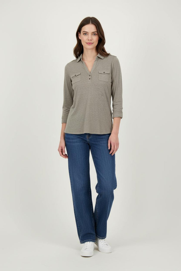 Chemise Verte - Taille M/38 de la marque Gerard Darel | GLLIM0026 - Vendu par Paradigme - Image 1