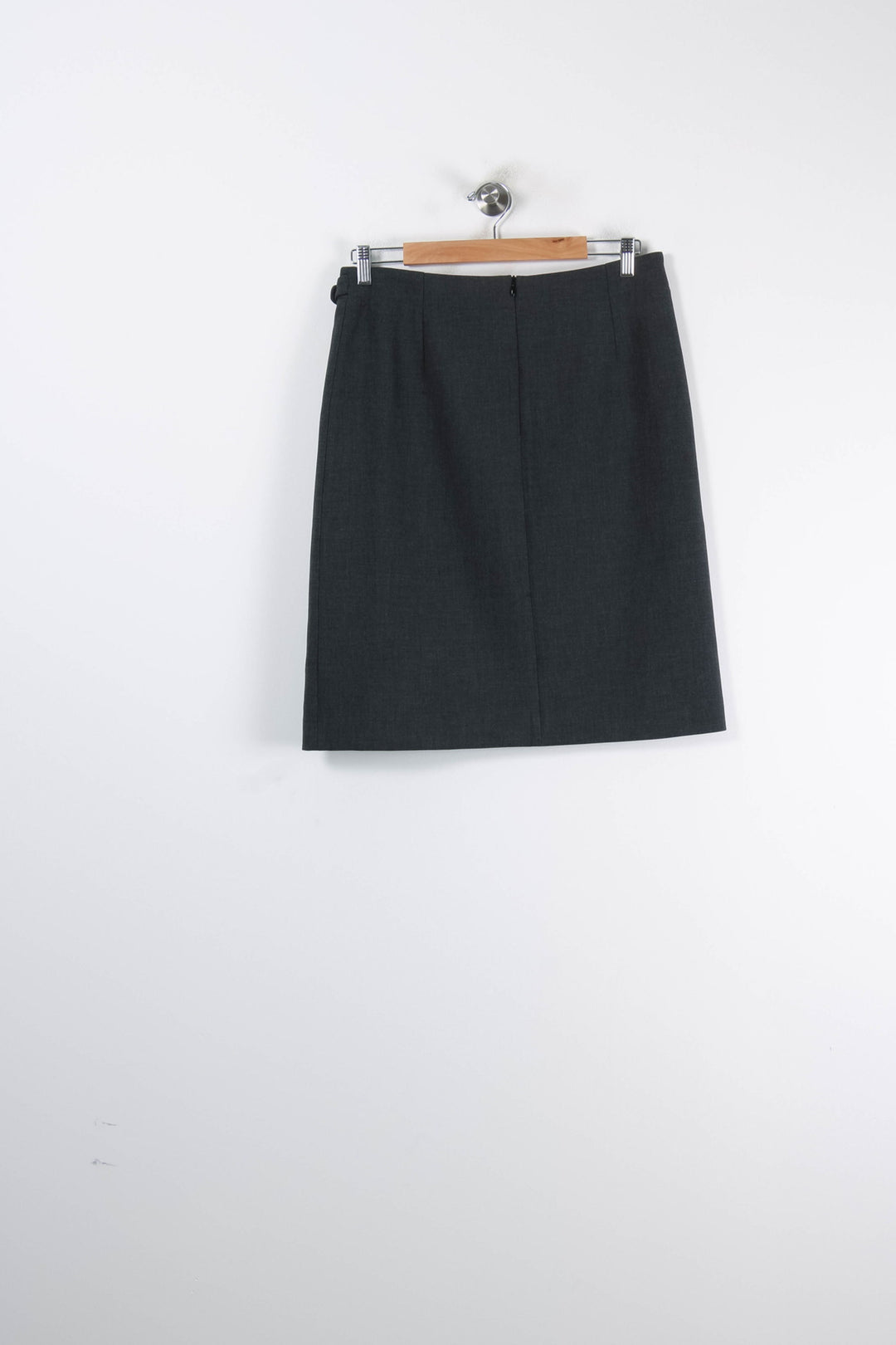 Jupe Droite Grise - Taille XL/42 de la marque Gerard Darel | GLLIM0028 - Vendu par Paradigme - Image 4