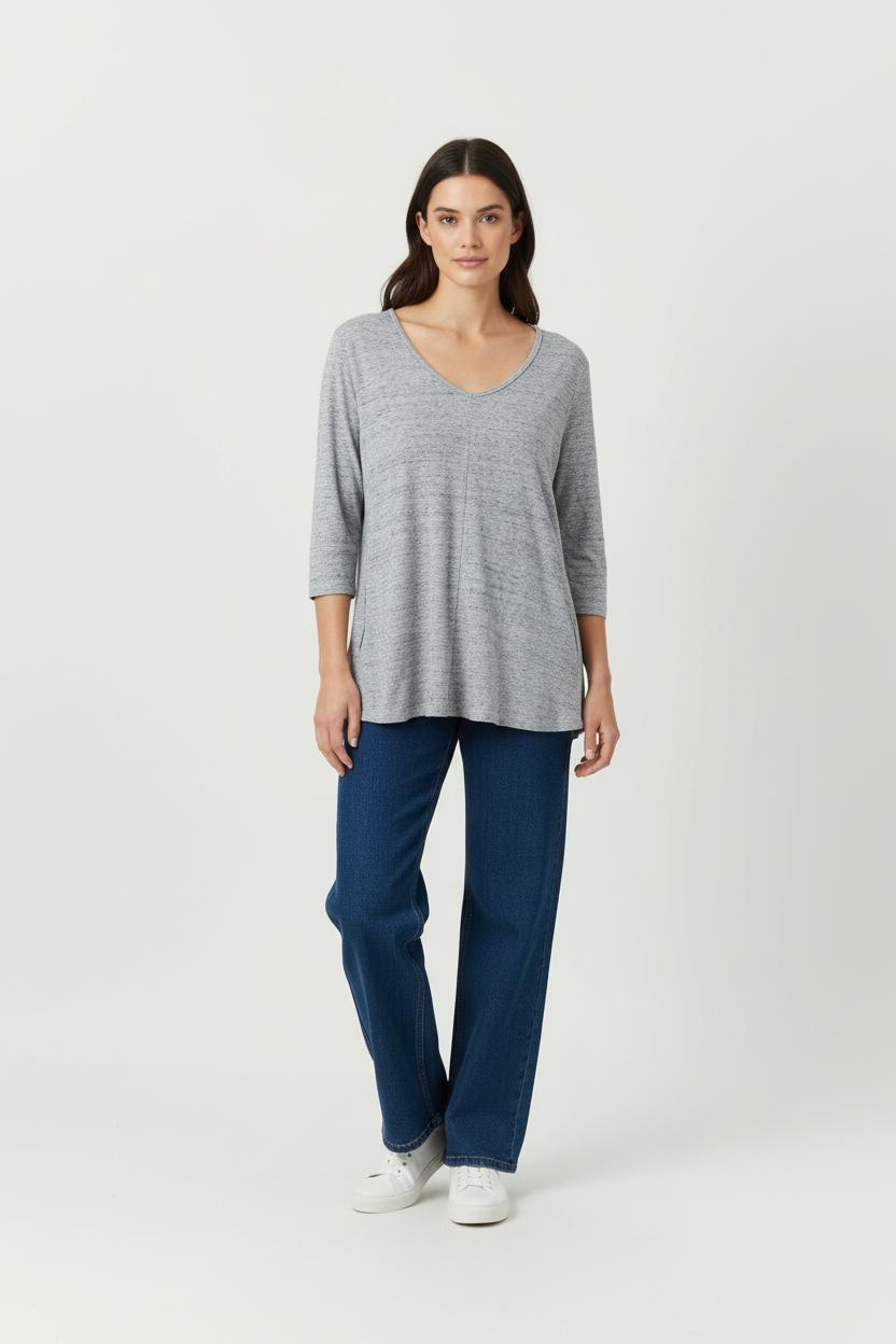 T-shirt Gris - Taille M/38 de la marque Sud express | GLLIM0068 - Vendu par Paradigme - Image 1