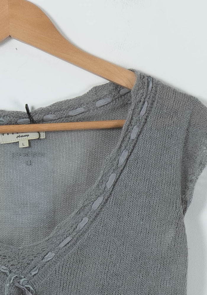 Débardeur Gris - Taille L/40 de la marque Essentiel Antwerp | GLLIM0069 - Vendu par Paradigme - Image 3