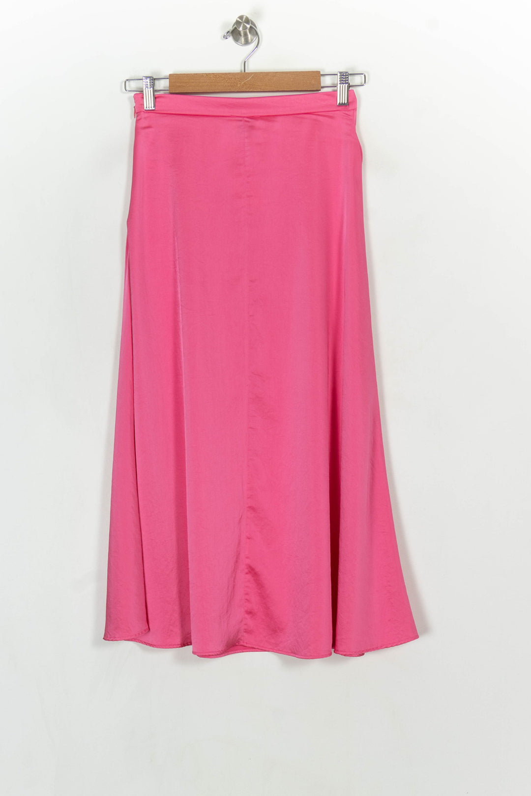Jupe Longue Rose - Taille XS/34 de la marque Claudie Pierlot | GLLIM0073 - Vendu par Paradigme - Image 5