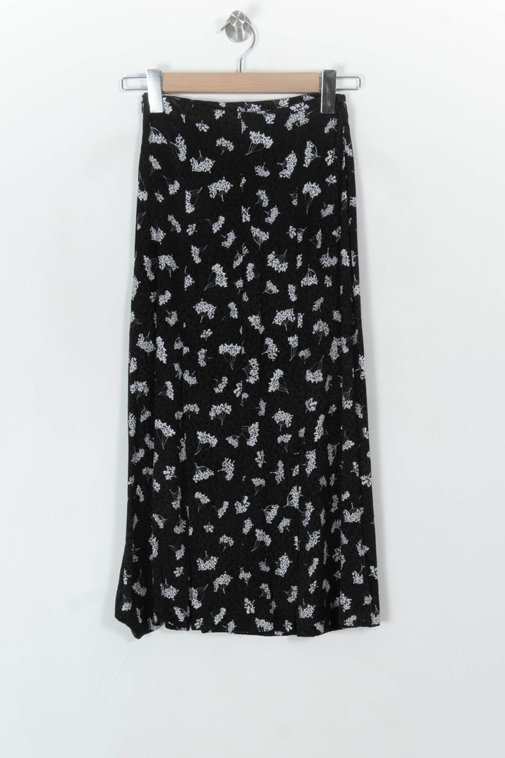 Jupe Longue Noire et Blanche - Taille XS/34 de la marque Maje | GLLIM0074 - Vendu par Paradigme - Image 5
