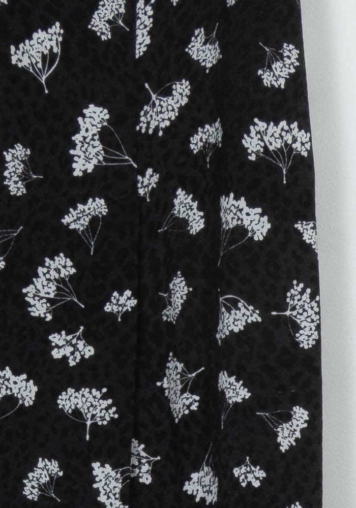Jupe Longue Noire et Blanche - Taille XS/34 de la marque Maje | GLLIM0074 - Vendu par Paradigme - Image 3