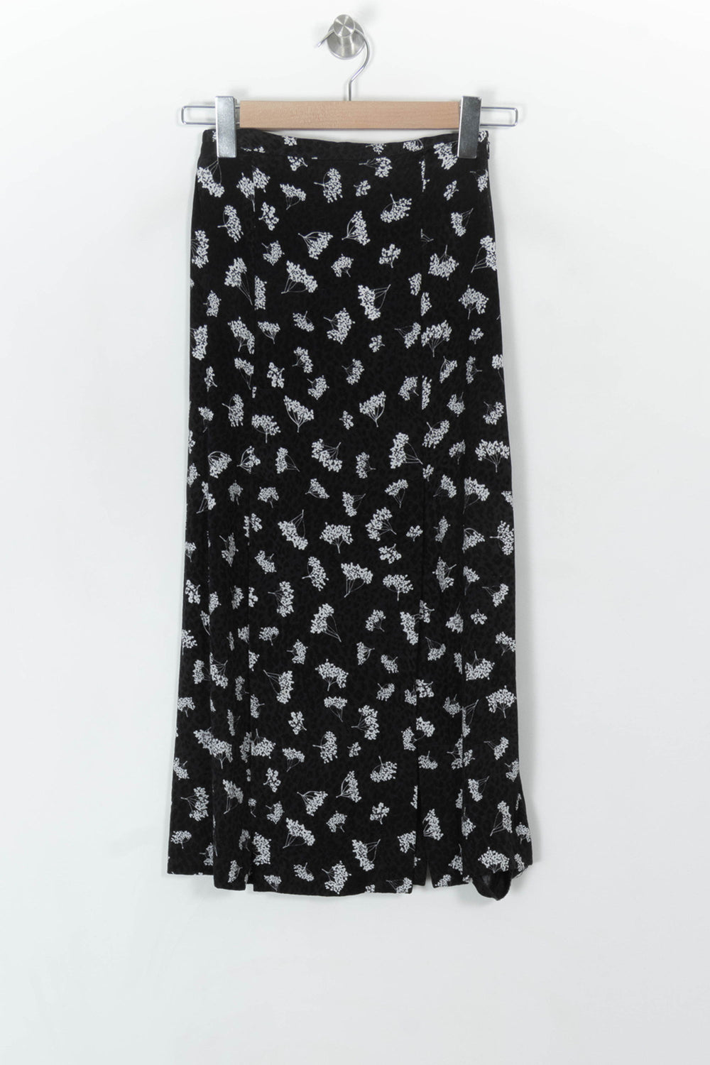 Jupe Longue Noire et Blanche - Taille XS/34 de la marque Maje | GLLIM0074 - Vendu par Paradigme - Image 2