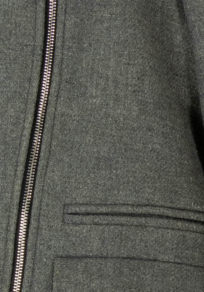 Manteau Gris - Taille M/38 de la marque Caroll | GLLIM0107 - Vendu par Paradigme - Image 3